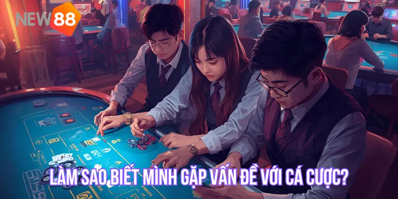 Làm sao biết mình gặp vấn đề với cá cược?
