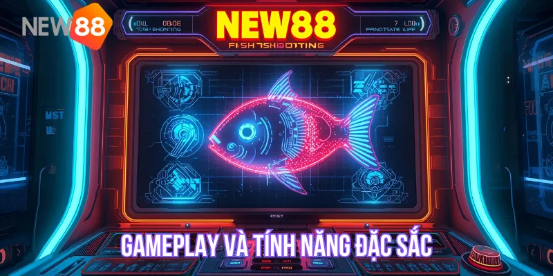 Gameplay và tính năng đặc sắc của bắn cá xèng NEW88
